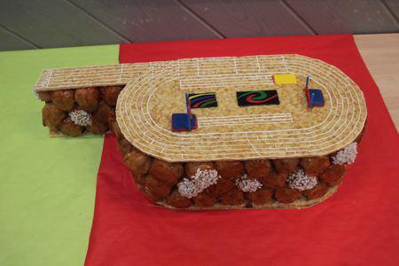Gateau de la piste